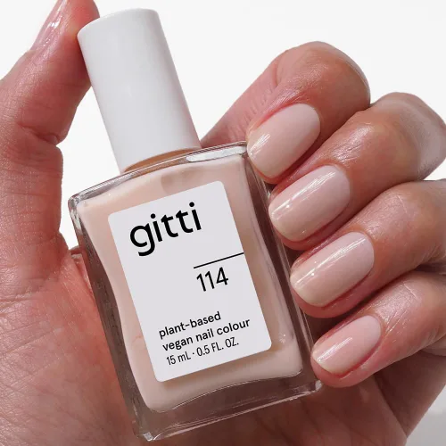 Vista 84 de gitti Esmalte de uñas a base de plantas No tóxico, libre de 30, basado en ingredientes de origen natural, libre de crueldad, vegano