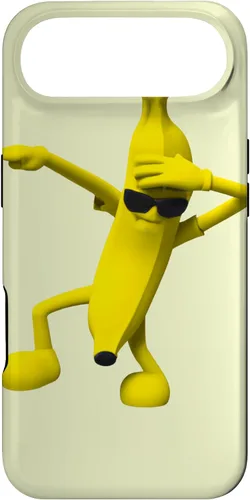 Vista 27 de iPhone 16 Dabbing Banana con gafas de sol para niños pequeños