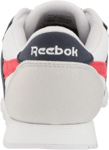 Vista 3 de Reebok Tenis clásicos de nailon para hombre NegroAzul MarinoBlanco