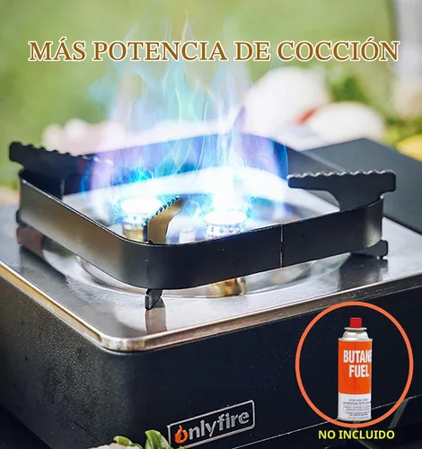 Vista 3 de Estufa de gas butano con estuche de transporte