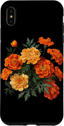 Vista 11 de Funda para iPhone 17 con diseño de flores de caléndula del mes de nacimiento