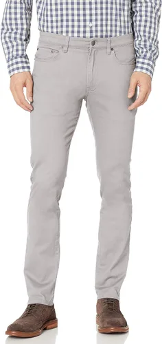 Vista 15 de Amazon Essentials - Pantalones ajustados para hombre, diseño de sarga elástica con 5 bolsillos