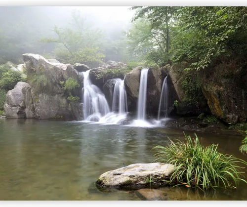 Vista 12 de artgeist Mural de Pared Cascada 118x91 pulgadas - XXL Papel Tapiz No Tejido Vellón Decoración de Pared Impresión Fotográfica Imagen Fotografía #05