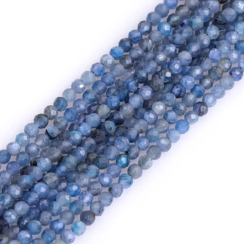 Vista 65 de GEM-Inside Cuentas espaciadoras redondas facetadas de gemas de lapislázuli azul natural semipreciosas de 2mm para hacer joyas 15