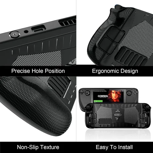 Vista 6 de Funda de vapor Tangaroa Steamdeck - Funda protectora para cubierta de vapor, protector de cubierta suave de TPU - Absorción de golpes
