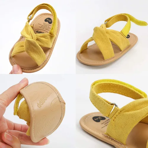 Vista 3 de RVROVIC Sandalias para bebés niños y niñas, zapatos de verano de primera calidad para exteriores, ligeras, suaves, antideslizantes, suela para niños