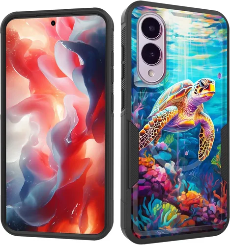 Vista 12 de Funda magnética para Galaxy A16 5G, [compatible con MagSafe] [protección contra caídas de grado militar] Funda resistente a prueba de golpes