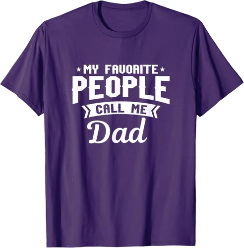 Vista 60 de My Favorite People Call Me Dad - Camiseta divertida, Negro, S