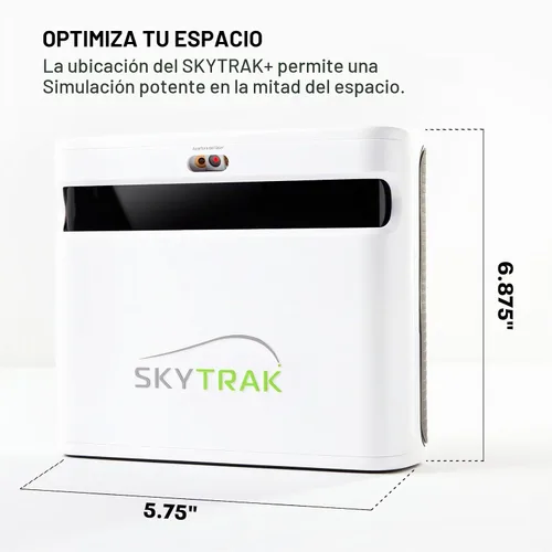 Vista 3 de Monitor de lanzamiento de golf y simulador de golf SkyTrak+