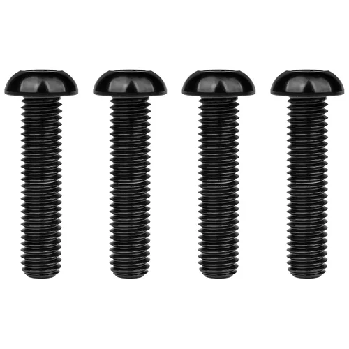 Vista 29 de Tornillos de titanio M8 con cabeza de botón, paquete de 4 (M8x15mm, negro) 15 20 25 30 1.378 in disponible para modificaciones de coches