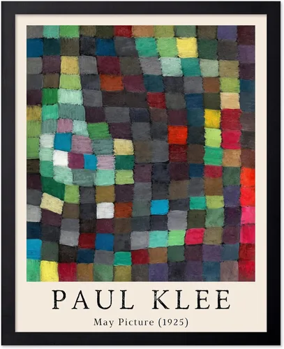 Vista 95 de Poster Master Póster vintage de Paul Klee – Impresión retro de cómicos – Arte de dibujo – Arte abstracto – Regalo para hombres y mujeres – Estilo-09