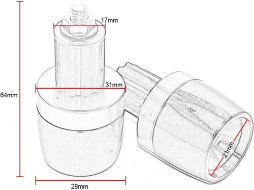 Vista 5 de Empuñaduras para manillar de motocicleta, tapón de extremo compatible con Suzuki GSX-S GSXS 125 150 750 1000/F/ABS GSX-S125 GSX-S750 GSX-S1000
