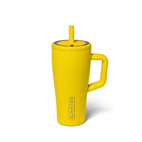 Vista 49 de BrüMate Era Vaso Térmico de 20 oz con Asa y Pajilla Vaso Térmico Aislante 100% A Prueba de Fugas con Tapa y Pajilla Hecho de Acero Inoxidable