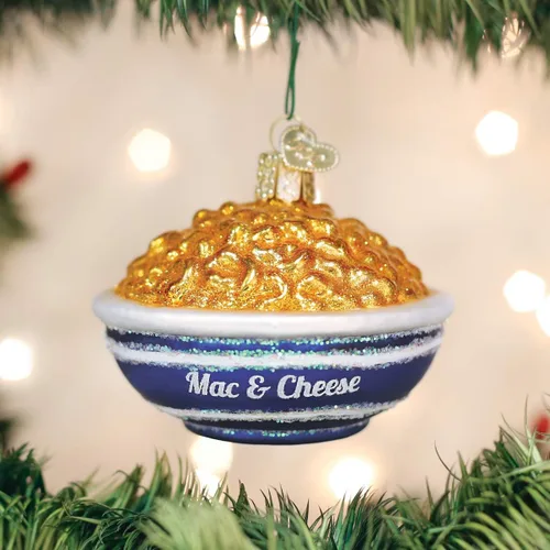 Vista 2 de Old World Christmas - Adornos: Alimentos varios hechos de vidrio soplado para árbol de Navidad
