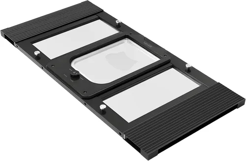 Vista 9 de VEVOR Puerta de gato para ventana, ajustable para adaptarse a un ancho de ventana de 27 a 32 pulgadas, 4 modos de bloqueo seguro, marco de aluminio