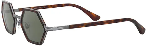 Vista 3 de Persol PO2472S - Gafas de sol redondas GunmetalHavanaGreen