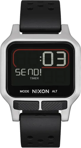 Vista 5 de NIXON Heat A1320 - Reloj digital para hombres y mujeres 3281ft resistente al agua para entrenamiento y correr relojes deportivos ultra finos
