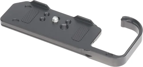 Vista 2 de FocusFoto Placa base de liberación rápida QR placa soporte para cámara Nikon Z8 sin espejo, compatible con trípode estándar Arca-Swiss Ballhead
