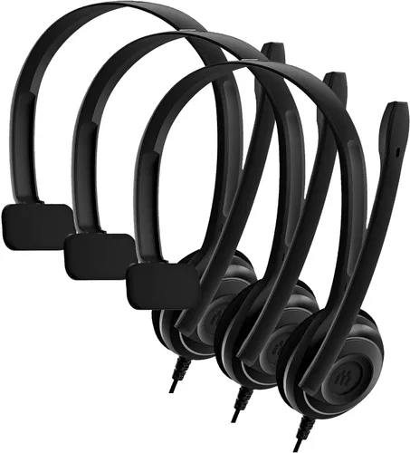 Vista 9 de EPOS Auriculares USB con cable PC 7 – Micrófono ligero con cancelación de ruido, audio de banda ancha, USB-A Plug-and-Play, llamadas nítidas