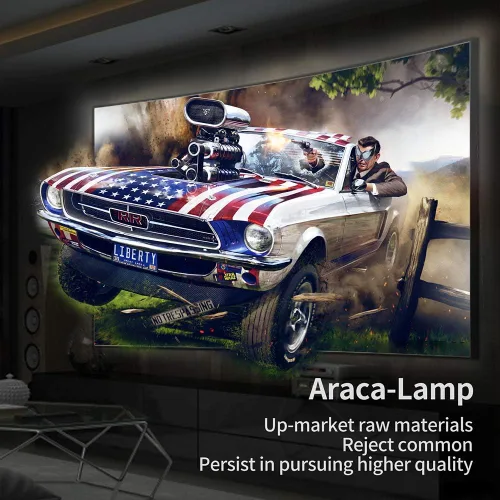 Vista 3 de Araca Lámpara de proyector NP20LP con carcasa para lámpara de proyector de repuesto U300X U310W