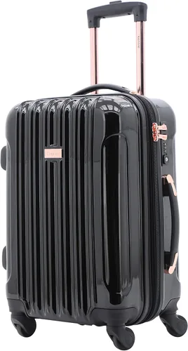 Vista 6 de Kensie Alma - Equipaje rígido con ruedas giratorias para mujer Negro T-57920-001
