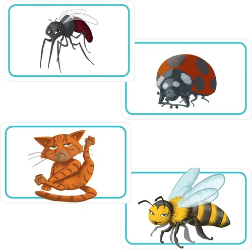 Vista 5 de Concept Kids Animals - Juego cooperativo de adivinanzas de animales para niños. Divertido juego de mesa familiar para niños y adultos, a partir de 4
