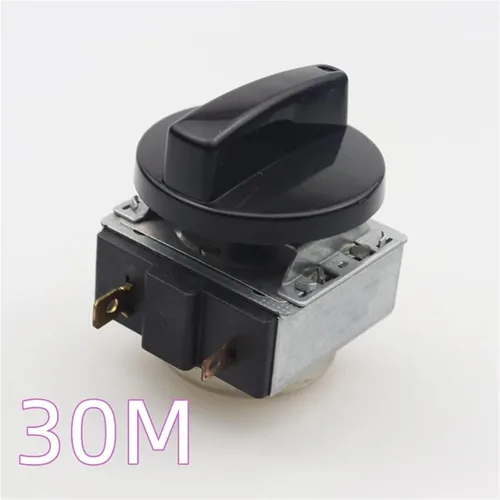 Vista 2 de Temporizador eléctrico de olla a presión con campana Horno microondas Horno mecánico olla arrocera interruptor de tiempo 15M 30M 60M 90M 120M (beige)
