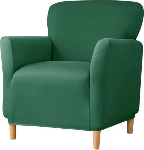 Vista 61 de Fundas estampadas para sillón de banquete fundas suaves para sillón de 1 pieza, fundas elásticas para silla de sala de estar, funda antideslizante