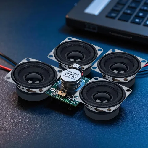 Vista 7 de MakerHawk 2 "4 ohmios 3W gama completa altavoz de audio estéreo Woofer altavoz para Arduino (4pcs)