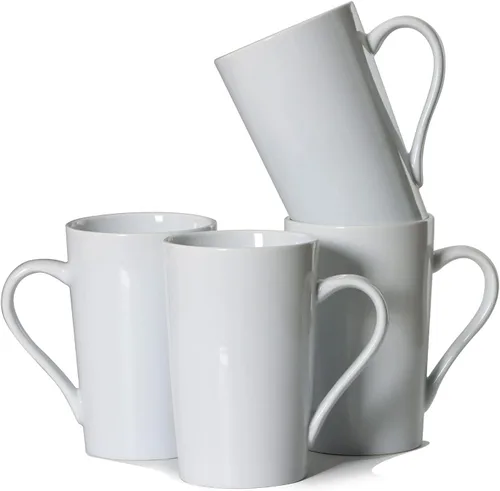 Vista 7 de M099 - Tazas de café de 12 onzas para fiesta de oficina, novedad de mármol para amigos, mujeres, hombres, hermanas y compañeros de trabajo, juego