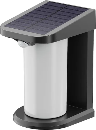 Vista 9 de Luces solares de movimiento para exteriores, 2 modos de iluminación, IP54 impermeable, encendido/apagado automático, inalámbrico, adecuado