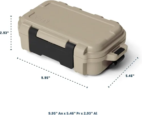 Vista 4 de YETI LoadOut GoBox Collection, Divided Waterproof Cargo Case, Dry Box, Camera Case, Fishing Tackle Box