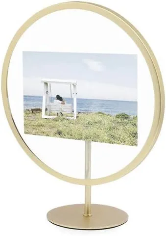 Vista 8 de Umbra - Portarretratos flotante Infinity para pared