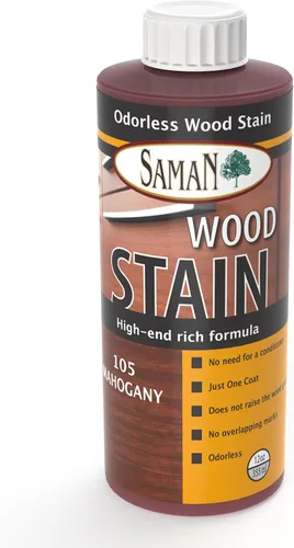 Vista 15 de SamaN Tinte interior para madera a base de agua, tinte natural para muebles, molduras, paneles de madera, gabinetes (colonial TEW-205-32, 32 oz)