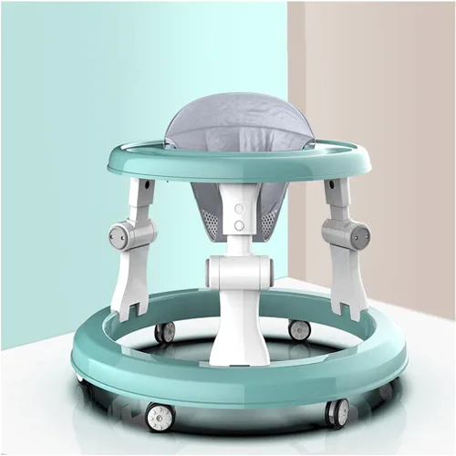 Vista 8 de KITCISSL Andador para bebés, andadores para bebés, esenciales para bebés, andadores para niños y niñas, caminantes de bebé de primera calidad, Negro