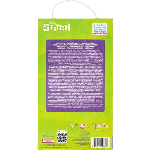 Vista 9 de Disney Stitch - Esmalte de uñas no tóxico, a base de agua, seguro, de secado rápido, juego de regalo para niños y adolescentes, colores brillantes