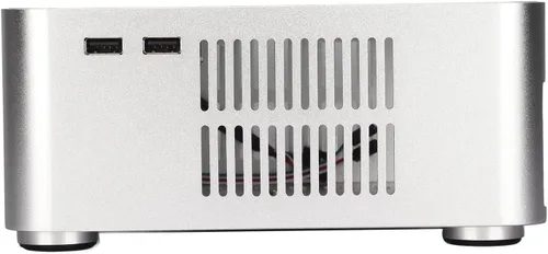 Vista 2 de Mini estuche ITX, caja de escritorio resistente y duradera buena disipación de calor para computadoras de hotel para terminales de autoservicio