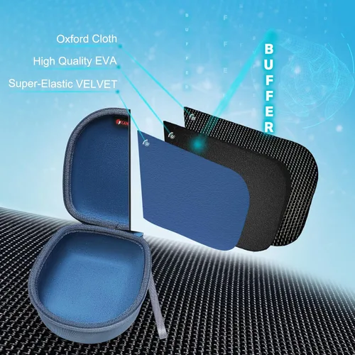 Vista 5 de Funda de auriculares para niños iClever/Noot/Acer, Etc, color azul, solo funda