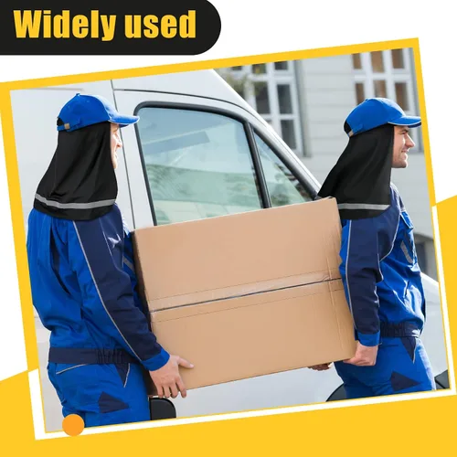 Vista 5 de Sintege 4 Piezas de Sombrero con Visera para Protección Solar para Cuello Sombrero de Enfriamiento Gorra para la Cabeza