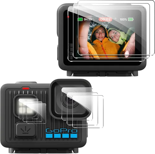 Vista 9 de Protector de pantalla para Insta 360 GO Ultra HD vidrio templado, antiarañazos, alta definición transparente, para Insta 360 GO Ultra