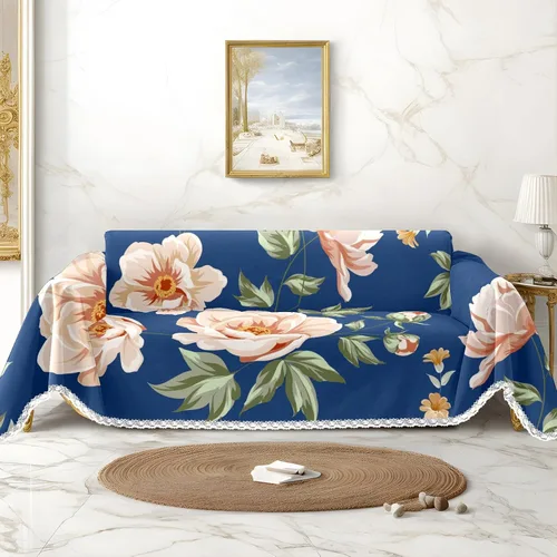 Vista 12 de Funda de sofá de delfines de sirena de fantasía, fundas de sofá estampadas, fundas para sillón, funda resistente a las manchas, protector universal