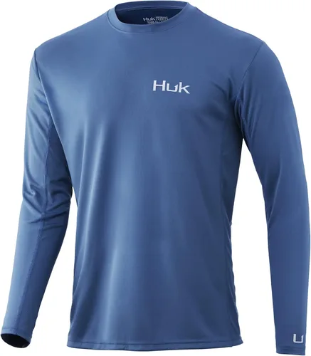 Vista 9 de HUK Icon X Camiseta de pesca de manga larga con protección solar para hombre