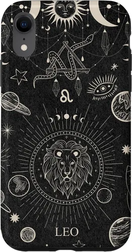 Vista 25 de Galaxy Zodiac Sign Astrological Celestial Aesthetic Leo Case for iPhone 17
