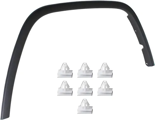Vista 2 de Reemplazo de guardabarros delantero de plástico negro para 1MP38RXFAE CH1291106 2011 2012 2013 2014 2015 2016