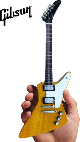 Vista 3 de FanMerch Réplica de guitarra Explorer Korina - Modelo a escala 1:4