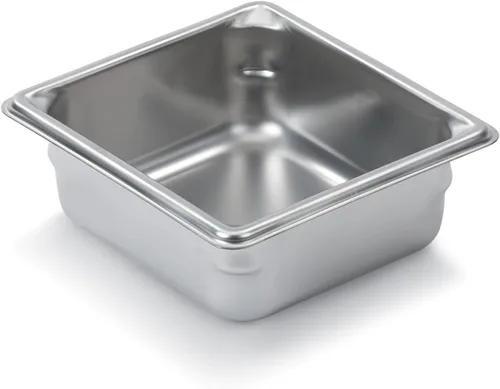 Vista 3 de Vollrath Sartén de mesa de vapor de acero inoxidable Super Pan V™ de 4" de profundidad