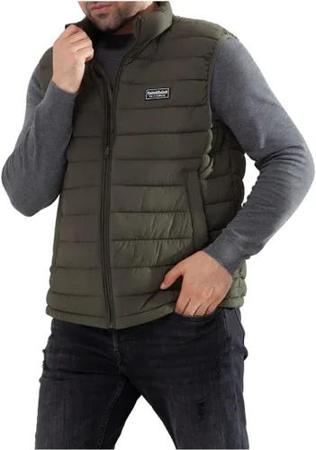 Vista 3 de Rokka&Rolla Chaleco acolchado ligero sin mangas para hombre