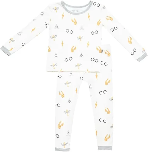 Vista 17 de KYTE BABY Juego de pijama para niños pequeños – Pijamas para niños pequeños hechas de material de rayón de bambú suave Pollito de Aloe