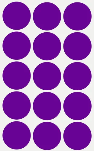 Vista 20 de Royal Green Etiqueta adhesiva redonda – Hojas adhesivas permanentes de 1.25 pulgadas para marcar y etiquetar – Negro (5 hojas – 75 unidades)