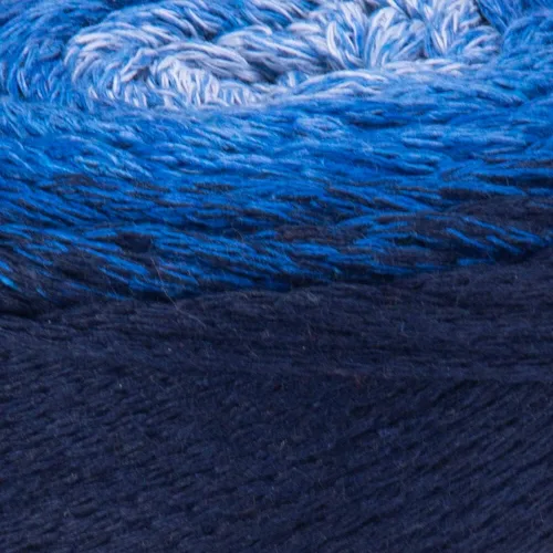 Vista 2 de Yarn Art YarnArt - Cuerda de macramé con espectro de algodón, 8.80 onzas, 246.06 yardas, 80% algodón, macramé multicolor, hilo de macramé colorido